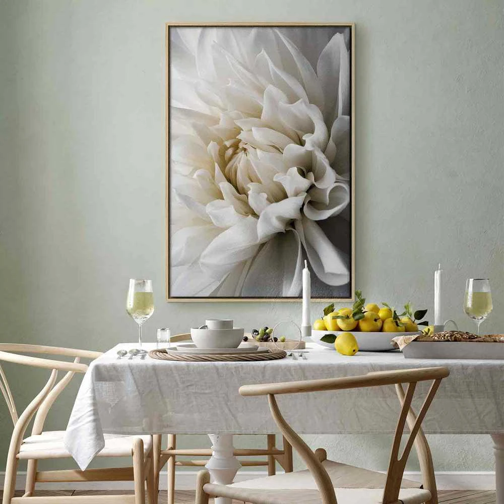Artgeist Paveikslas - Baltas Dahlia