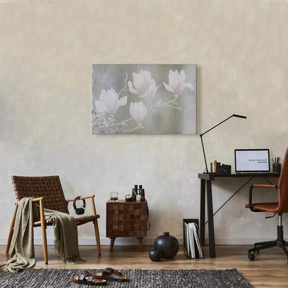 Artgeist Paveikslas - Baltas Magnolias (1 Part) Wide