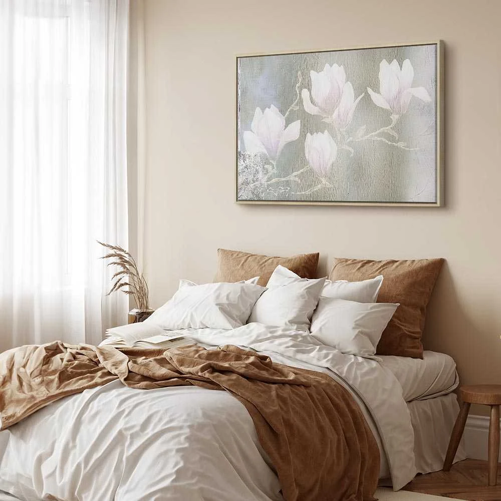 Artgeist Paveikslas - Baltas Magnolias (1 Part) Wide