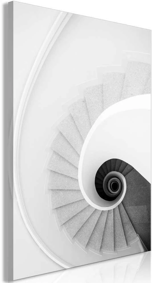 Artgeist Paveikslas - Baltas Stairs (1 Part) Vertical