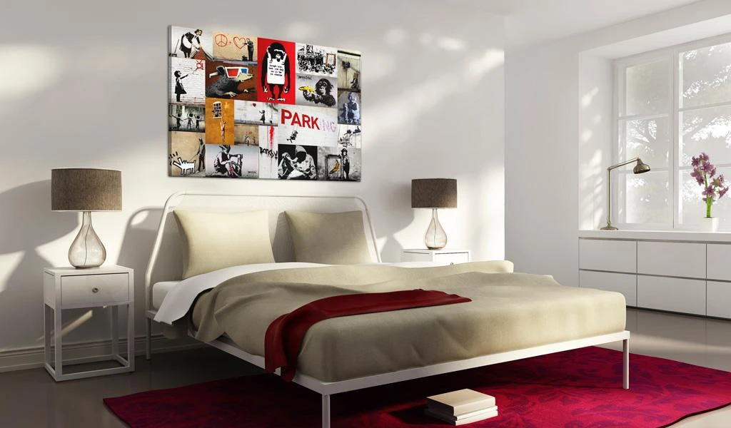 Artgeist Paveikslas - Banksy - collage