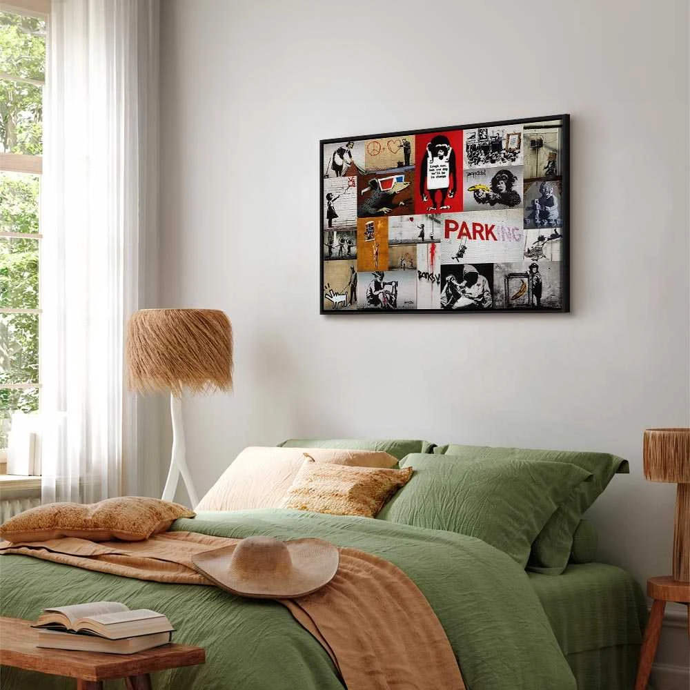 Artgeist Paveikslas - Banksy - collage