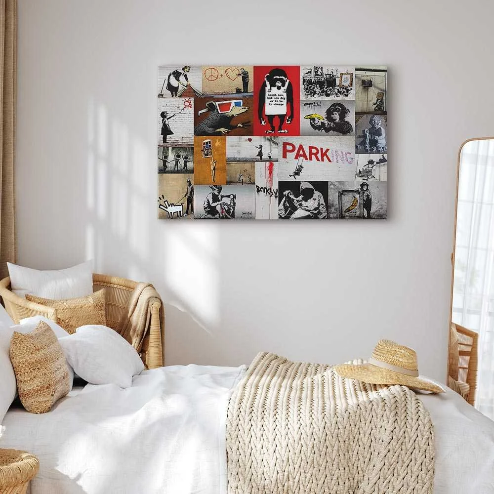 Artgeist Paveikslas - Banksy - collage