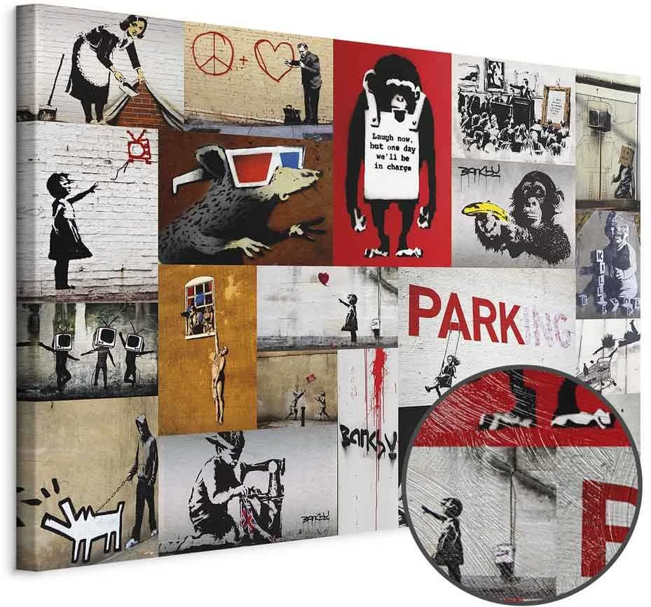 Artgeist Paveikslas - Banksy - collage