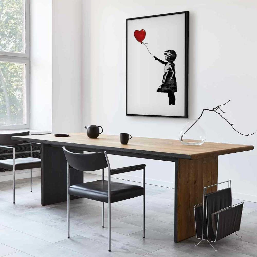 Artgeist Paveikslas - Banksy: Girl with Balloon (1 Part) Vertical