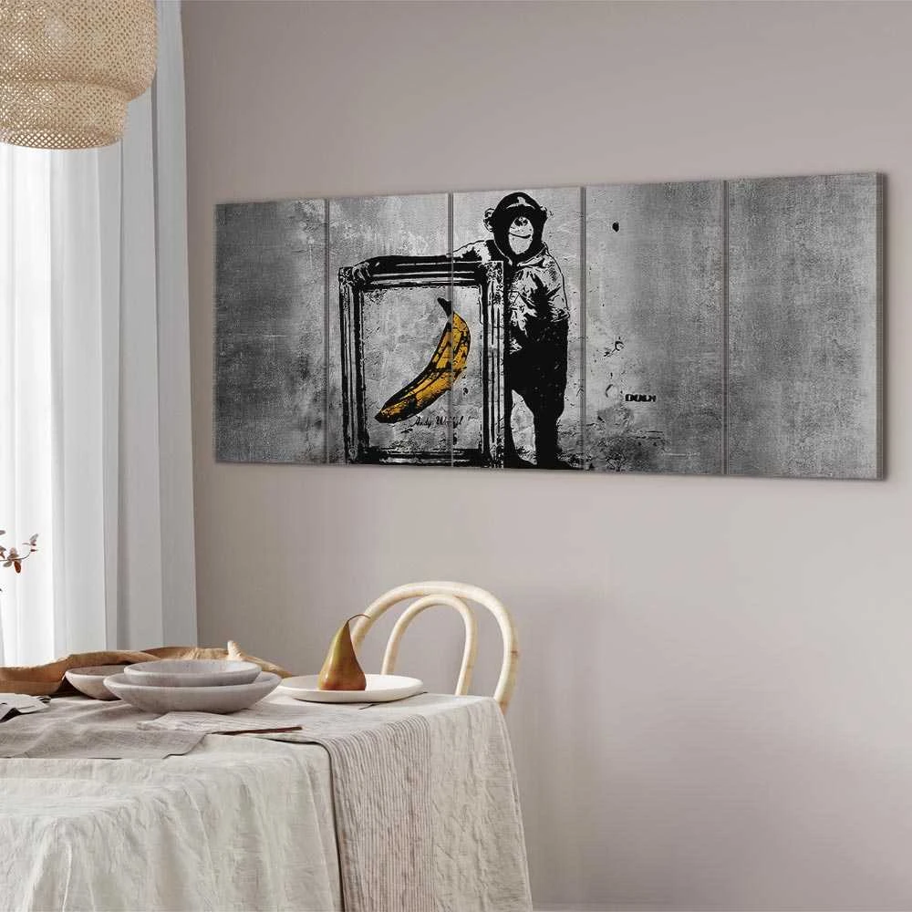 Artgeist Paveikslas - Banksy: Monkey with Frame