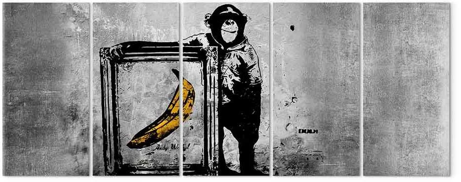 Artgeist Paveikslas - Banksy: Monkey with Frame