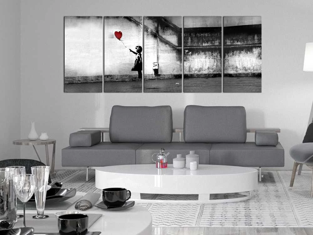 Artgeist Paveikslas - Banksy: Runaway Balloon