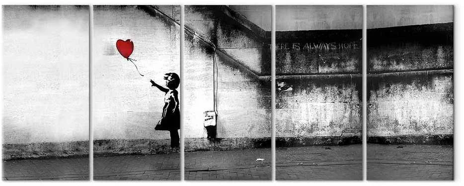 Artgeist Paveikslas - Banksy: Runaway Balloon