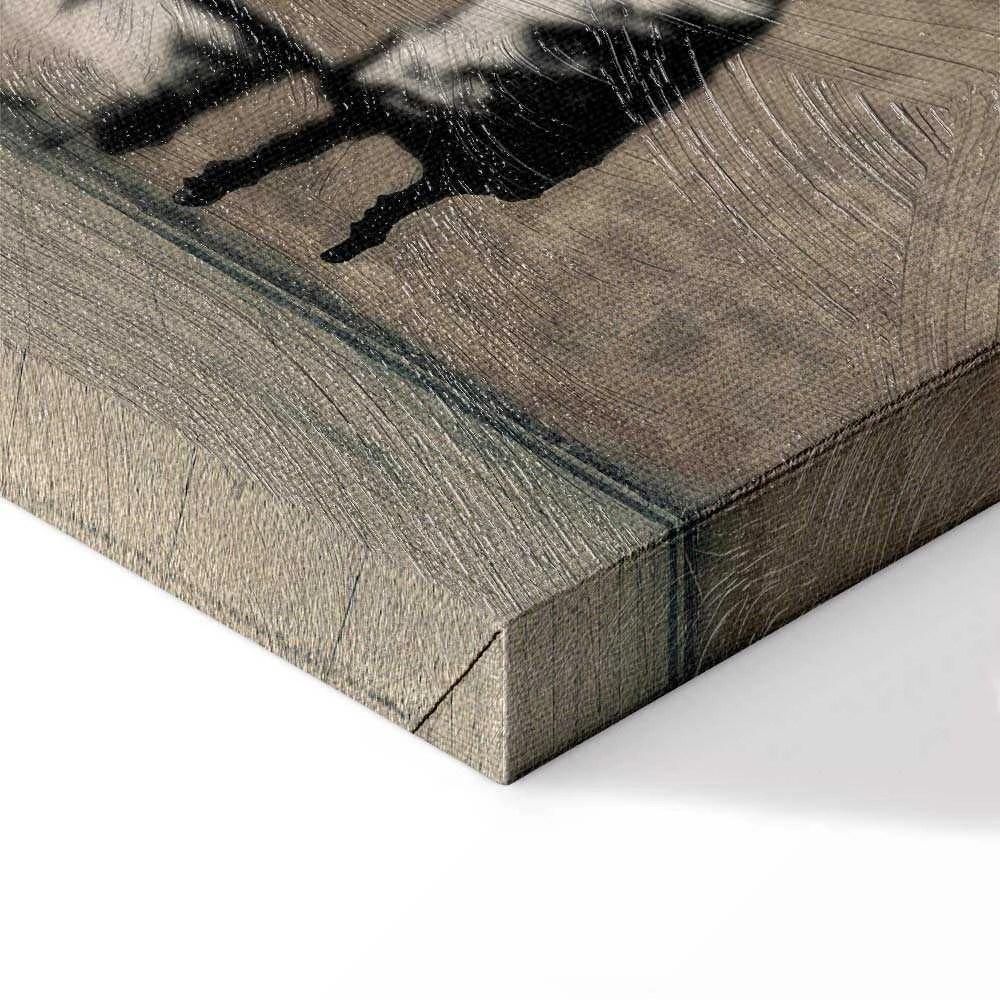 Artgeist Paveikslas - Banksy: Washing Zebra on Concrete (1 Part) Wide
