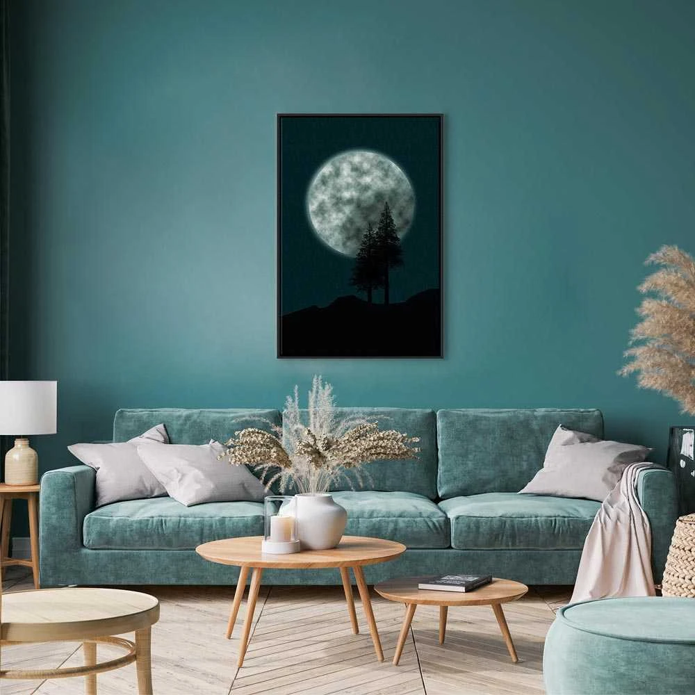 Artgeist Paveikslas - Beautiful Full Moon (1 Part) Vertical