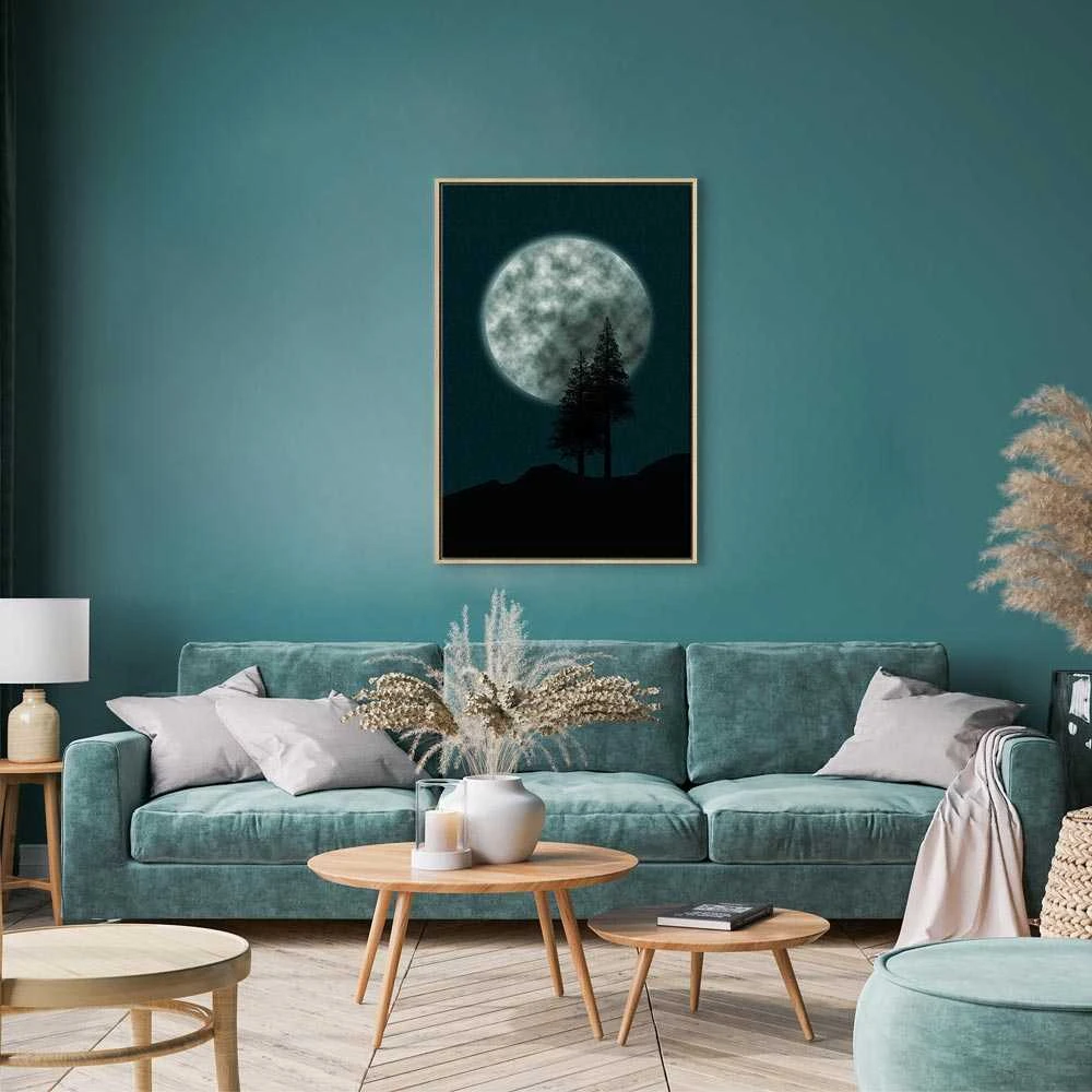 Artgeist Paveikslas - Beautiful Full Moon (1 Part) Vertical