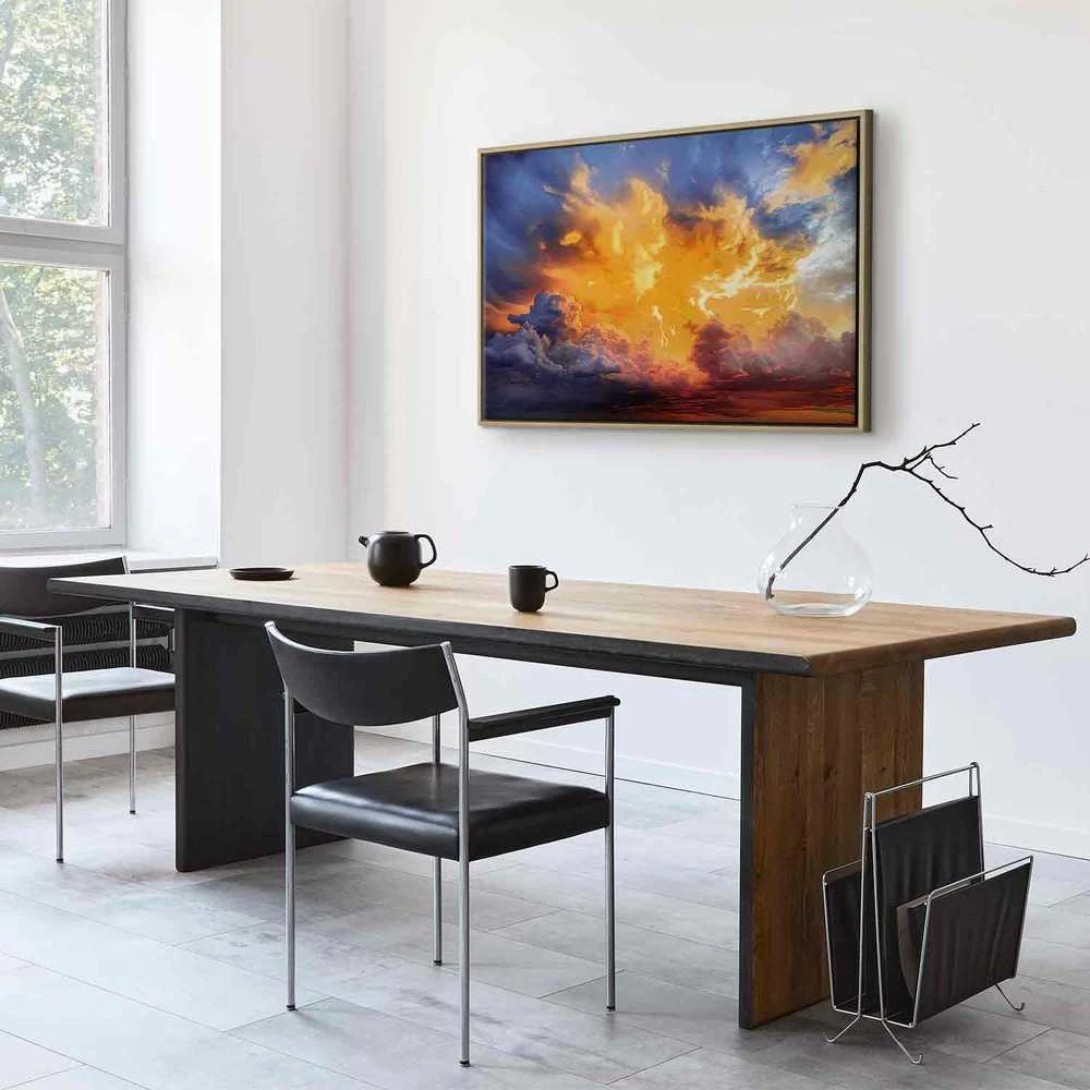 Artgeist Paveikslas - Beautiful Sunset - Clouds in Warm Shades