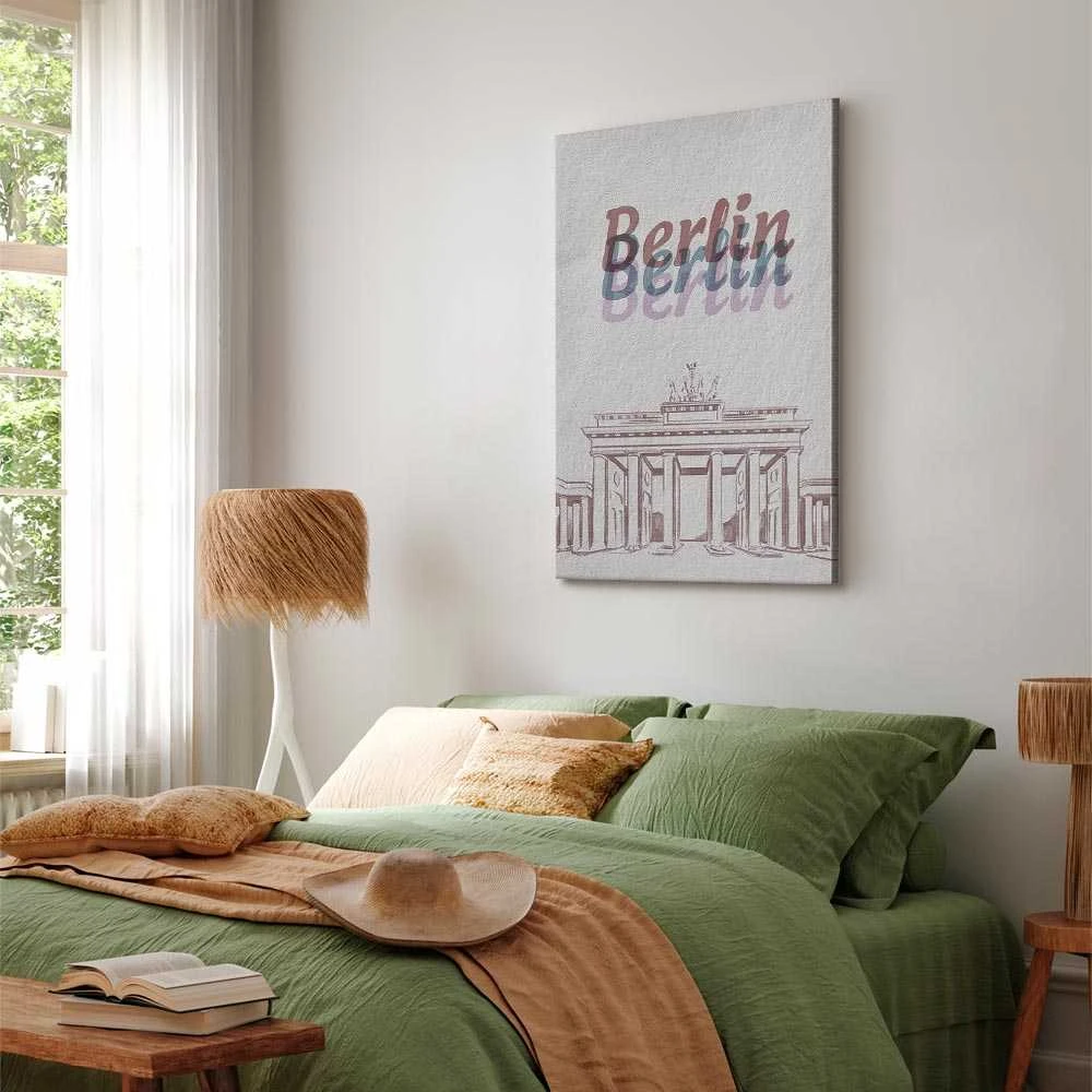 Artgeist Paveikslas - Berlin in Watercolours (1 Part) Vertical