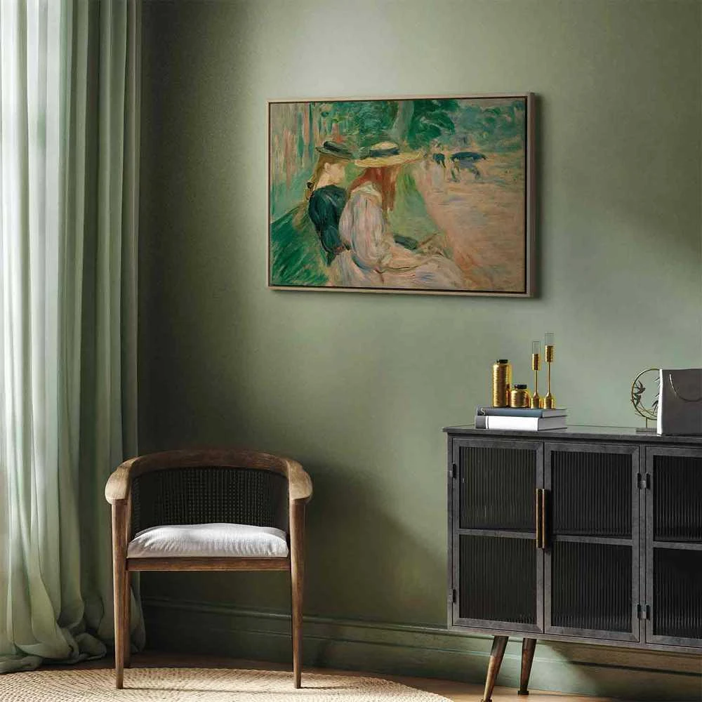 Artgeist Paveikslas - Berthe Morisot – Sur un banc de Bois de Boulogne