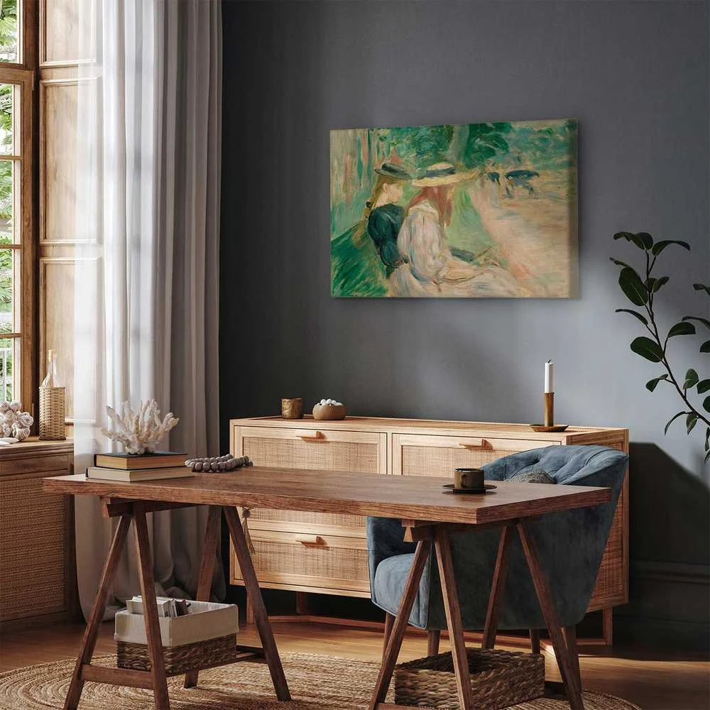 Artgeist Paveikslas - Berthe Morisot – Sur un banc de Bois de Boulogne