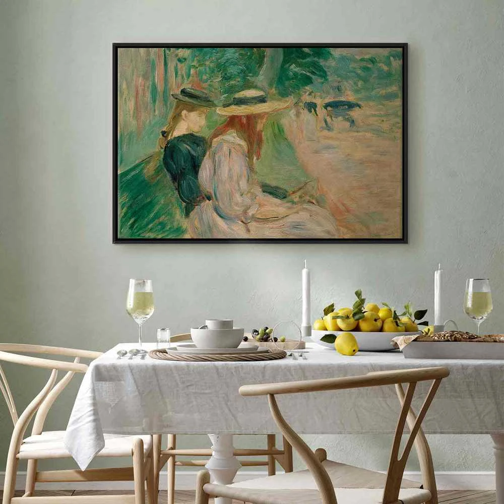 Artgeist Paveikslas - Berthe Morisot – Sur un banc de Bois de Boulogne