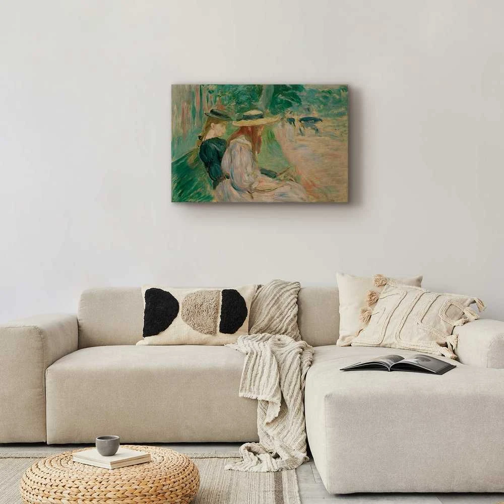 Artgeist Paveikslas - Berthe Morisot – Sur un banc de Bois de Boulogne