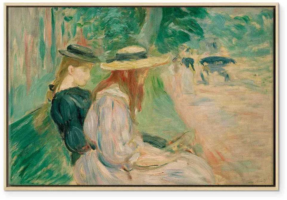 Artgeist Paveikslas - Berthe Morisot – Sur un banc de Bois de Boulogne