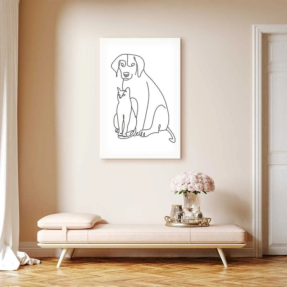 Artgeist Paveikslas - Best Friends (1 Part) Vertical