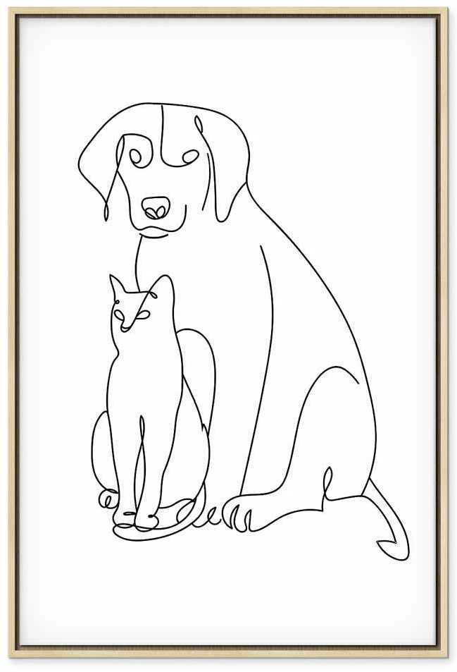 Artgeist Paveikslas - Best Friends (1 Part) Vertical