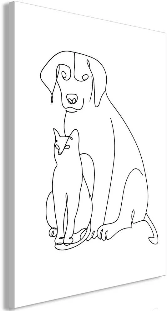 Artgeist Paveikslas - Best Friends (1 Part) Vertical