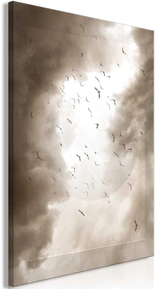 Artgeist Paveikslas - Birds in the Clouds (1 Part) Vertical