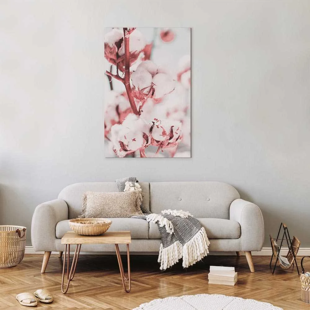 Artgeist Paveikslas - Blooming Cotton (1 Part) Vertical