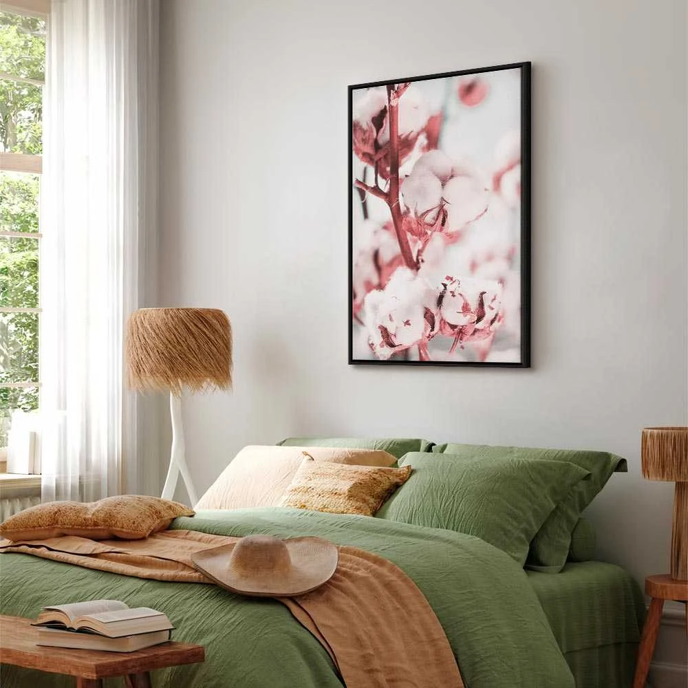Artgeist Paveikslas - Blooming Cotton (1 Part) Vertical