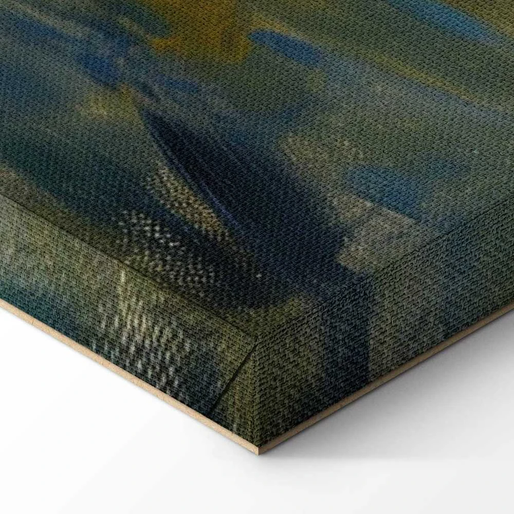 Artgeist Paveikslas - Boat crossing - painting of two women sailing a boat on a river
