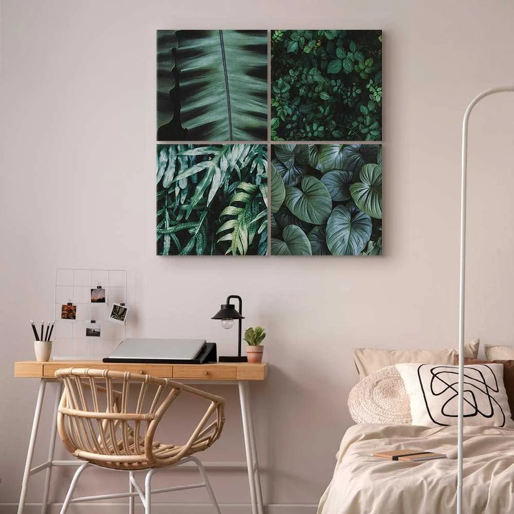 Artgeist Paveikslas - Botanical Gylis (4 Parts)