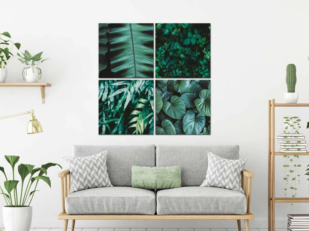 Artgeist Paveikslas - Botanical Gylis (4 Parts)