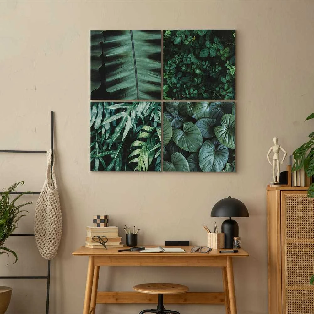 Artgeist Paveikslas - Botanical Gylis (4 Parts)