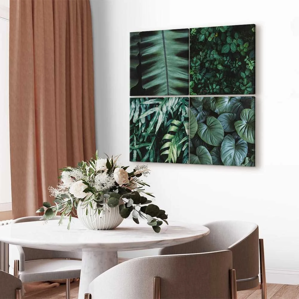 Artgeist Paveikslas - Botanical Gylis (4 Parts)