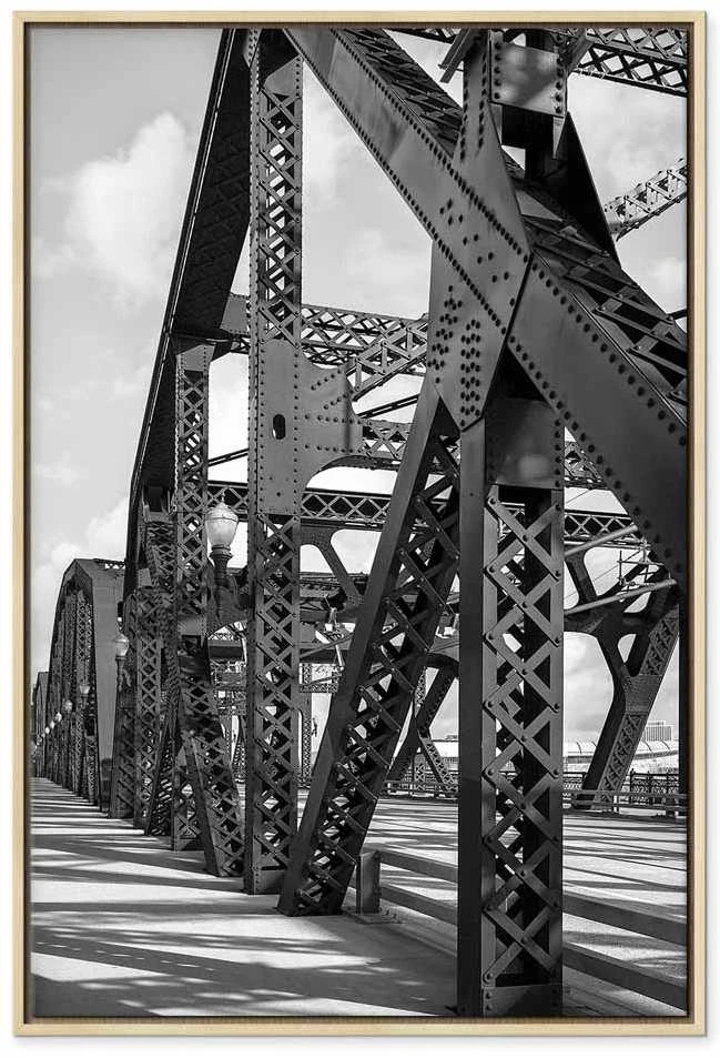 Artgeist Paveikslas - Bridge at Morning (1 Part) Vertical
