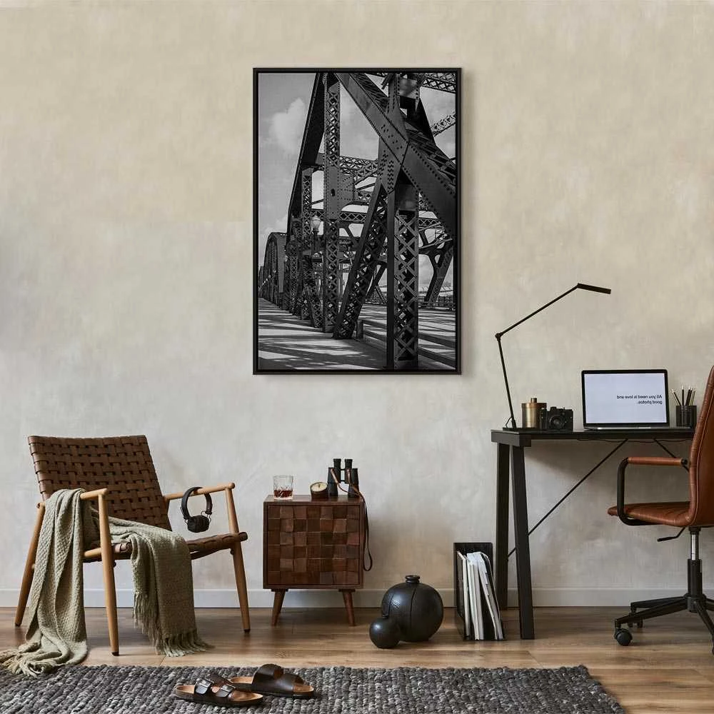 Artgeist Paveikslas - Bridge at Morning (1 Part) Vertical