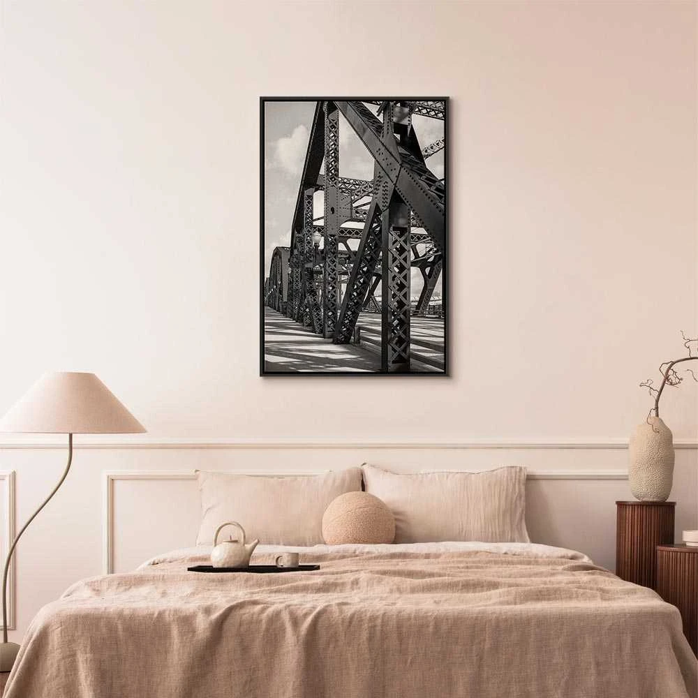Artgeist Paveikslas - Bridge at Morning (1 Part) Vertical
