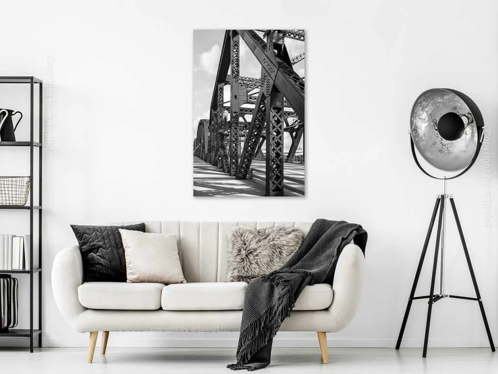 Artgeist Paveikslas - Bridge at Morning (1 Part) Vertical