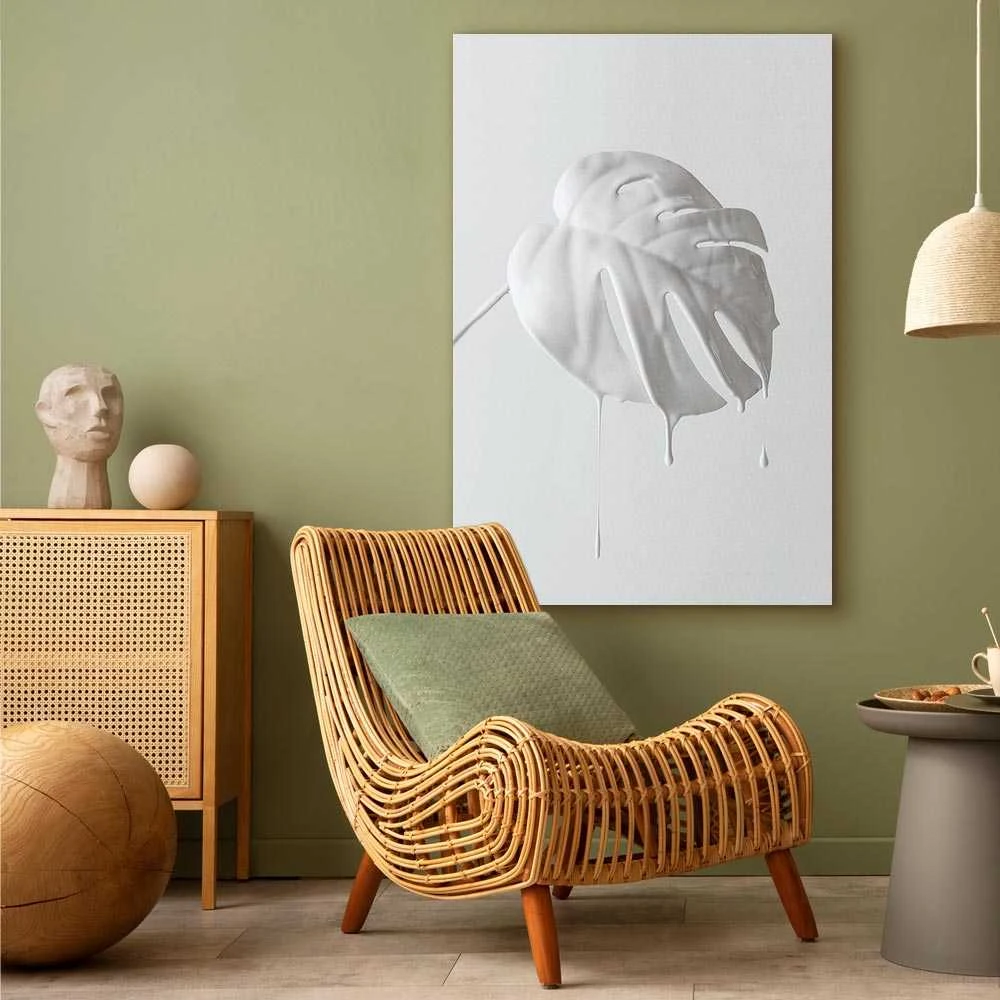 Artgeist Paveikslas - Bright Monstera (1 Part) Vertical