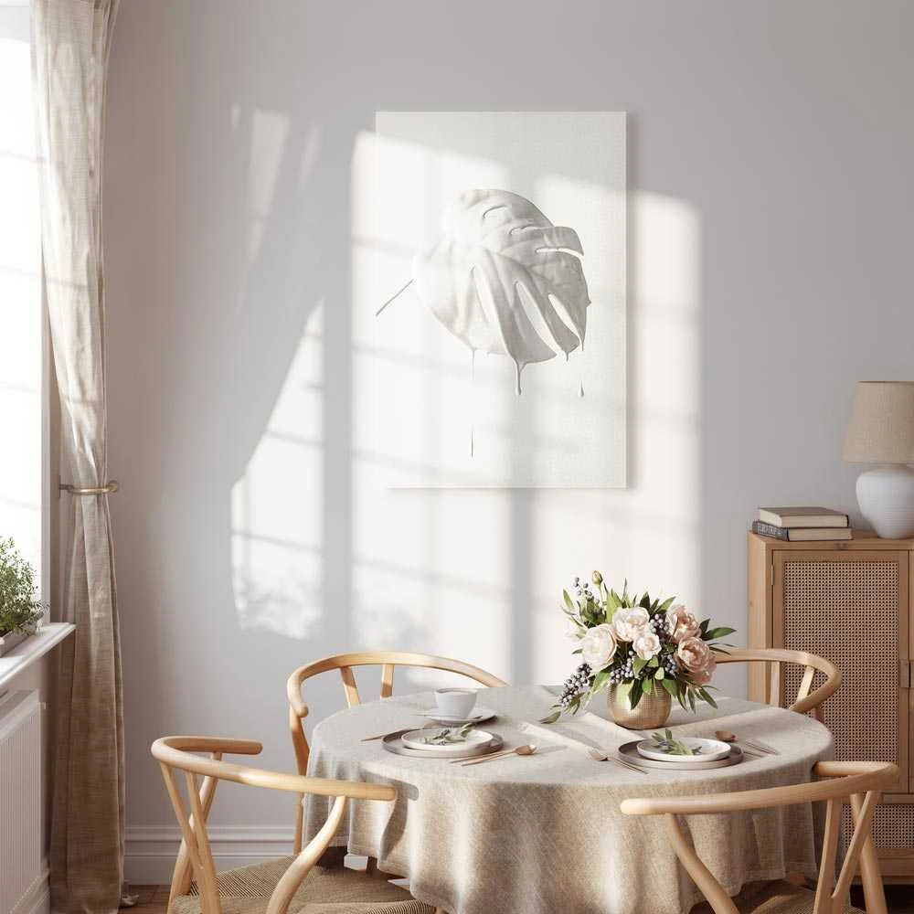 Artgeist Paveikslas - Bright Monstera (1 Part) Vertical