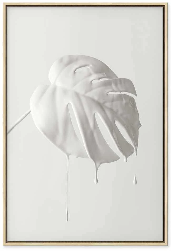 Artgeist Paveikslas - Bright Monstera (1 Part) Vertical