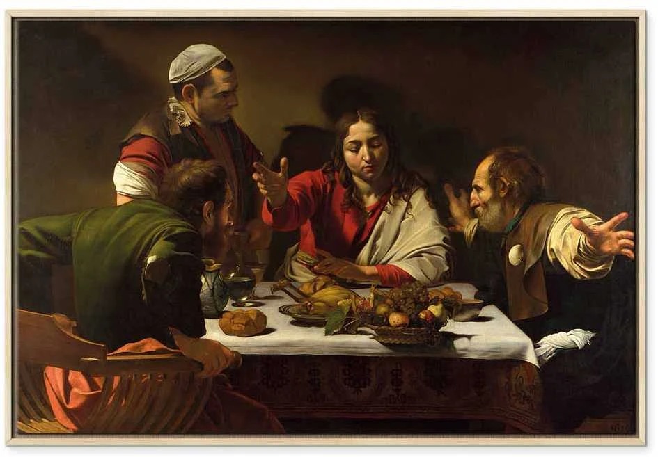 Artgeist Paveikslas - Caravaggio – Supper at Emmaus