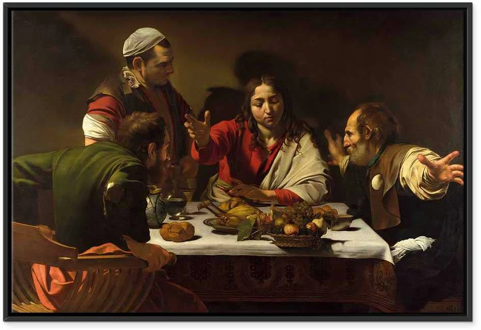 Artgeist Paveikslas - Caravaggio – Supper at Emmaus