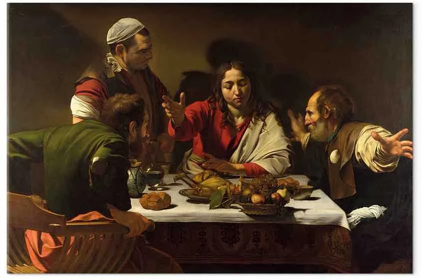 Artgeist Paveikslas - Caravaggio – Supper at Emmaus