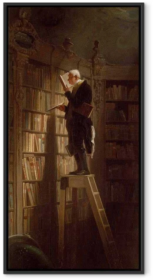 Artgeist Paveikslas - Carl Spitzweg – The Bookworm