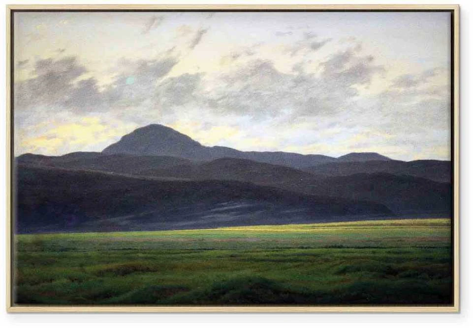 Artgeist Paveikslas - Caspar David Friedrich – Mountain Landscape in Bohemia