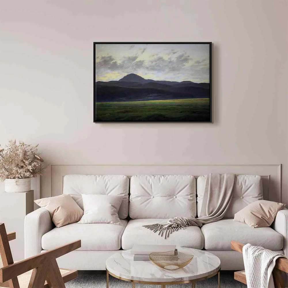 Artgeist Paveikslas - Caspar David Friedrich – Mountain Landscape in Bohemia