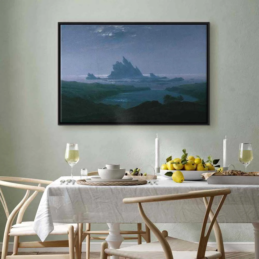 Artgeist Paveikslas - Caspar David Friedrich – Cliff reef on the beach