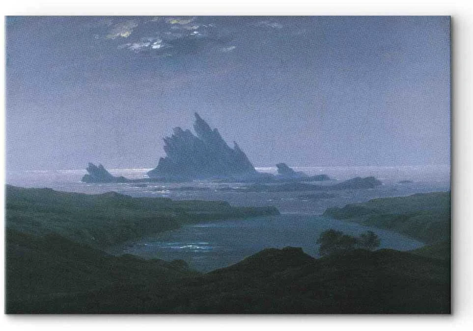 Artgeist Paveikslas - Caspar David Friedrich – Cliff reef on the beach