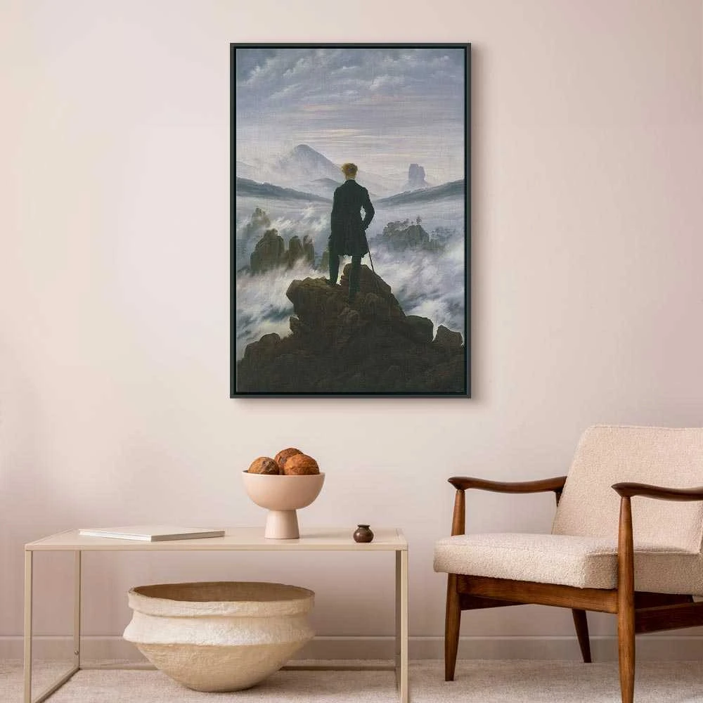 Artgeist Paveikslas - Caspar David Friedrich – Wanderer above the Sea of Fog